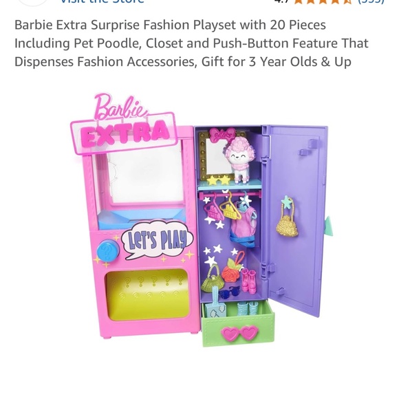 Barbie Extra 🕶️👜Surprise Fashion Playset & doll - Picture 2 of 16